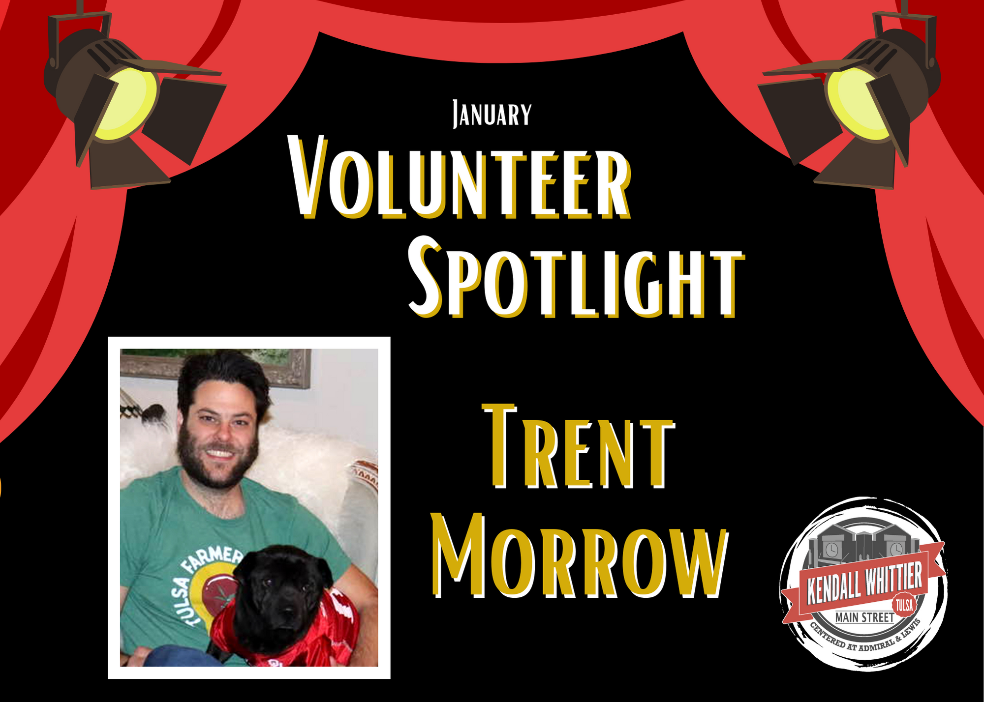 January Volunteer Spotlight: Trent Morrow