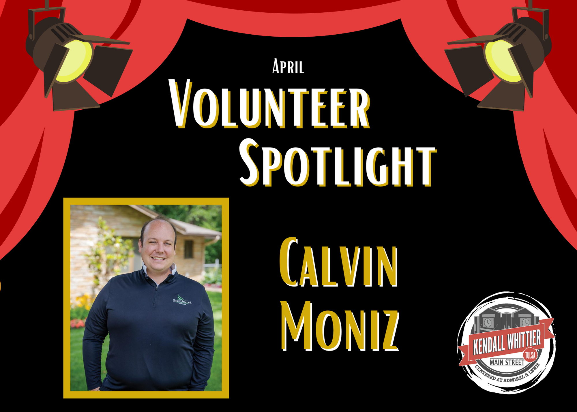 April Volunteer Spotlight: Calvin Moniz