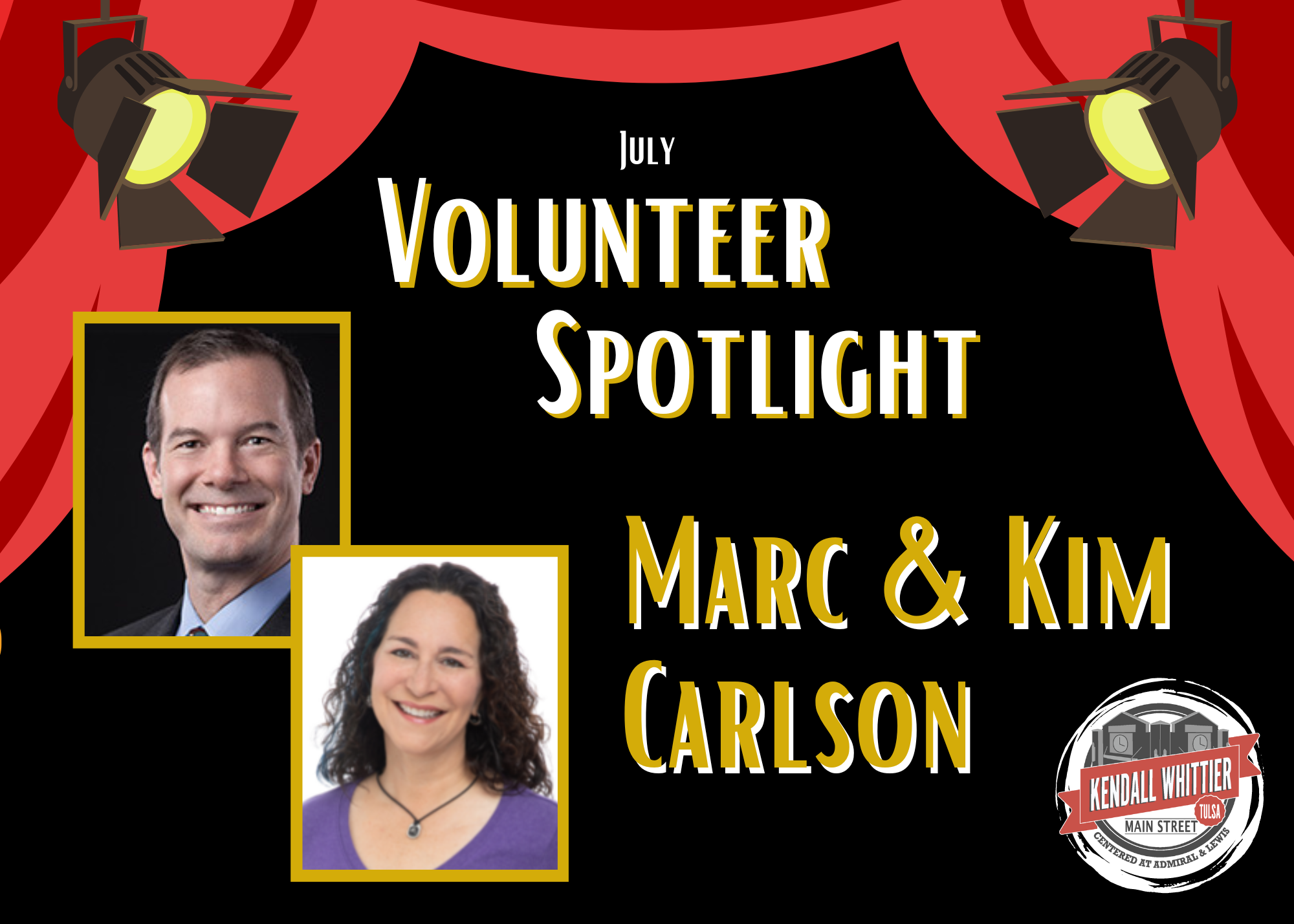 July Volunteer Spotlight: Marc & Kim Carlson