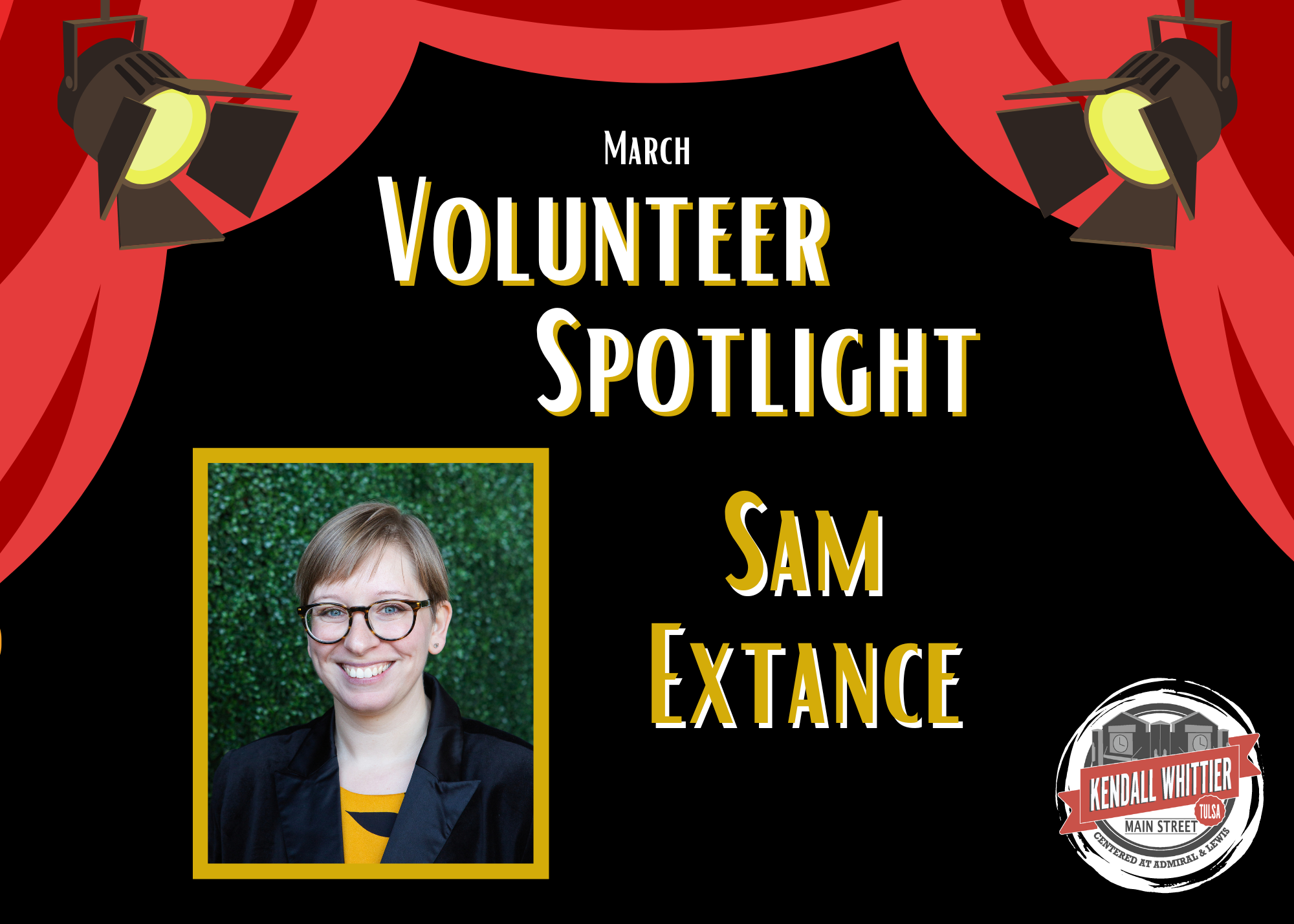 March Volunteer Spotlight: Sam Extance