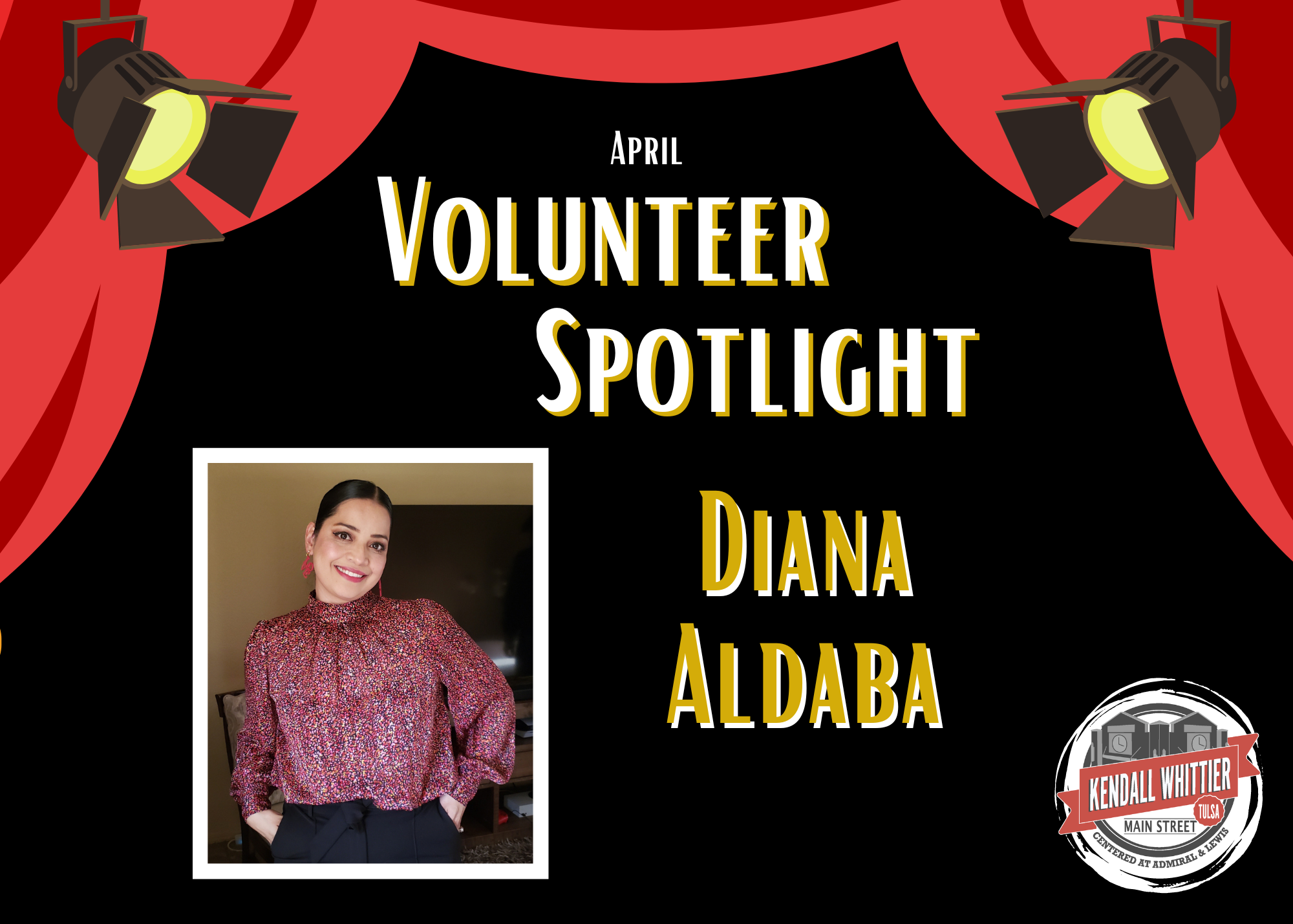 April Volunteer Spotlight: Diana Aldaba